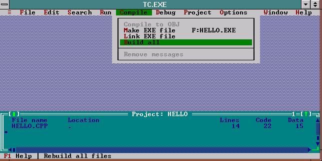 Main | Project | Build All