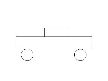Line drawing Automobile